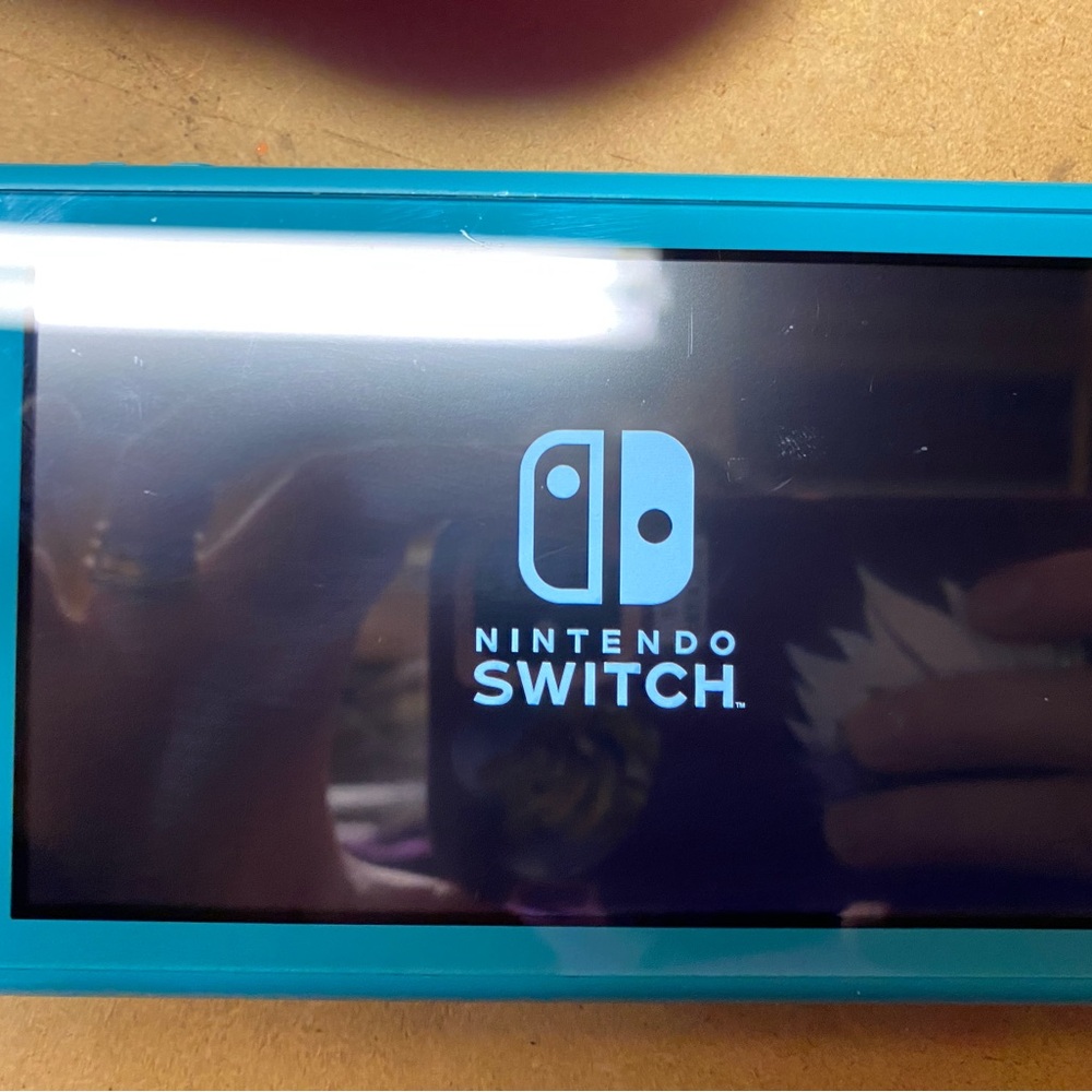 Nintendo Switch Lite Blue Console with ACNH Case and Charger (no games) - Picture 7 of 12